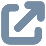 External Link S SVG Icon